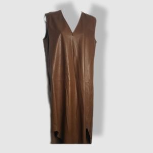 NWT Coach Leather dress